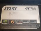 Игровой ноутбук msi ms1761 на запчасти объявление продам