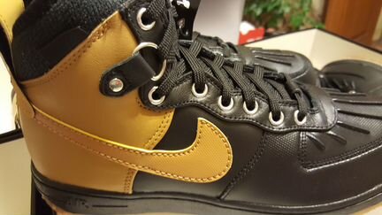 Зимние кроссовки nike AIR force 1 duckboot us-8