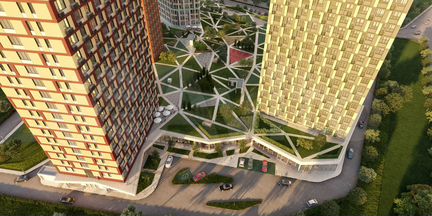 Апартаменты-студия, 22.4 м², 20/21 эт.
