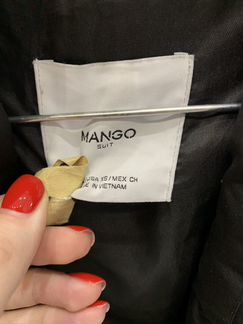 Куртка пуховик mango