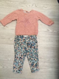 Zara комплект (джемпер и брюки)