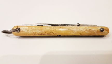 Нож СССР карманный складной с вилкой охота Ворсма