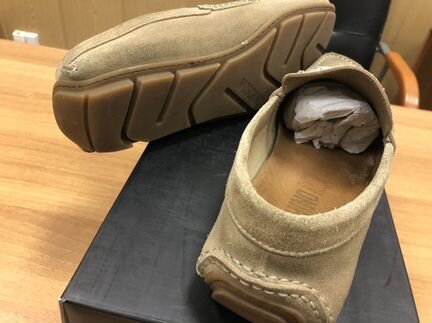 Мокасины муж moschino замша р. 43 стелька 28,5 см