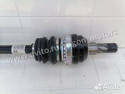 Привод передний левый Chevrolet Lacetti J200 1.4