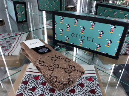 Носки gucci коричневые