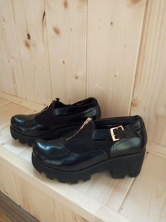 Ботинки женские кожа