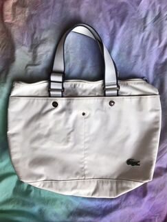 Cумка Lacoste большая белая