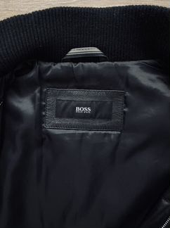 Hugo Boss Кожаная куртка р. 50