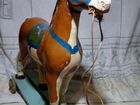 Стариная лошадь из папье-маше объявление продам