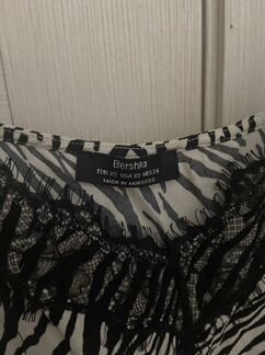 Топ принт зебра