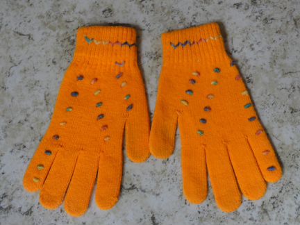 Перчатки для девочки 8-10 лет