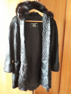 Шуба натуральная (нутрия)