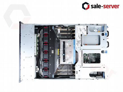 Сервер HP DL380 G7 8x SFF 2x X5675 72GB 750W