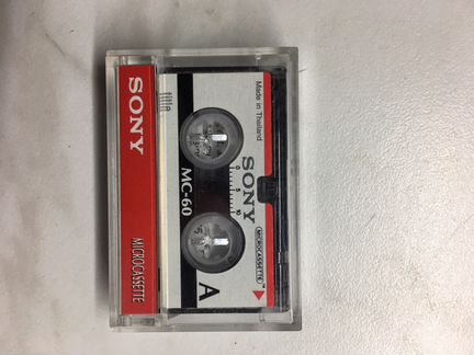 Микрокассета Microcassette Sony MC-60