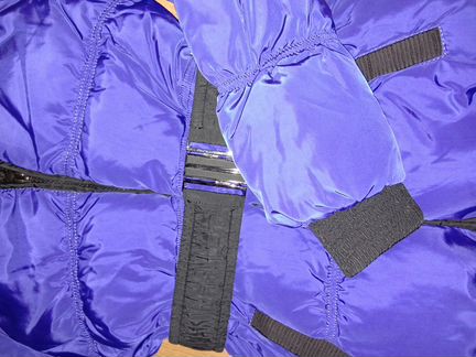 Пуховик приталенный для девочки (мех)