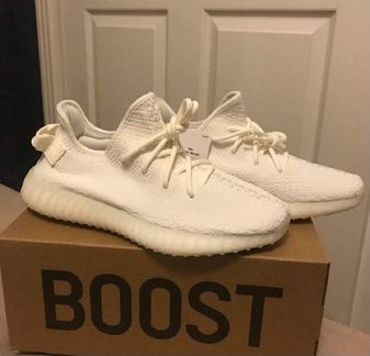 Кроссовки Adidas Yeezy Boost 350 v2 белые