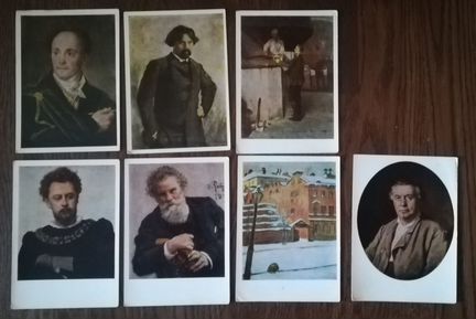 Наборы художественных открыток 1963-1984