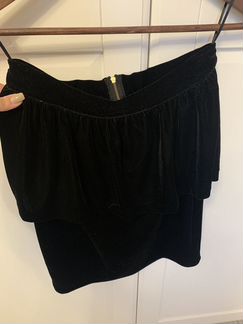 Юбка бархатная Mango