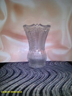 Ваза хрустальная Чехия