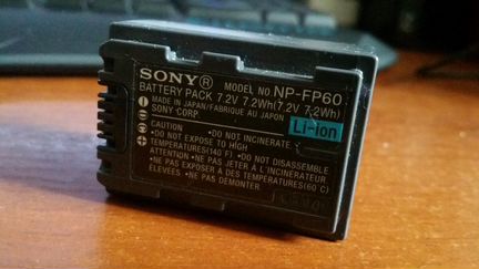 Батарея Sony NP-FP60 Original