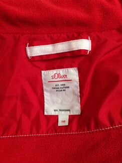 Теплая куртка на мальчика s.Oliver (5-6 лет)