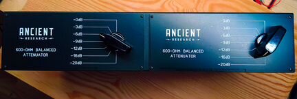 Balanced 600 ohm Attenuator