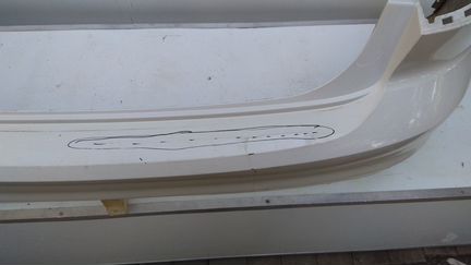 Задний бампер VW Jetta 2015-2018