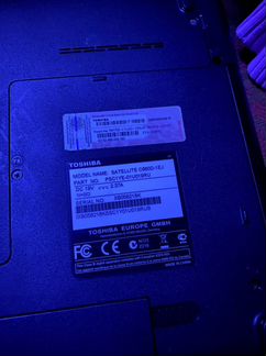 Toshiba Satellite C660D