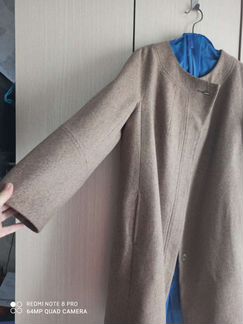 Пальто шерстяное 54-56 размер