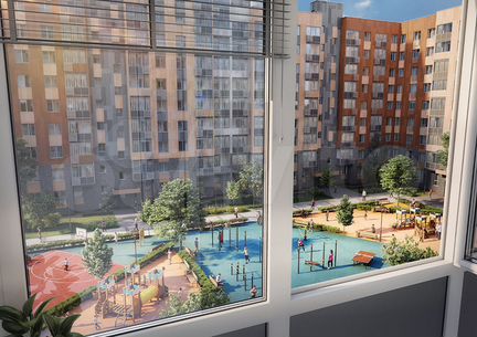 2-к квартира, 58.7 м², 13/15 эт.