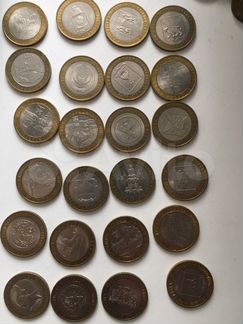 Юбилейные монеты 10 рублей