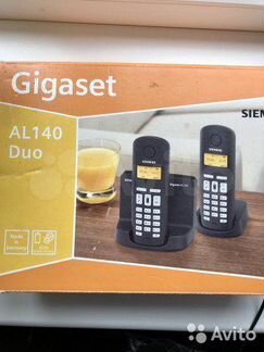 Радиотелефон Sienens gigaset al140(2трубки.б.у)