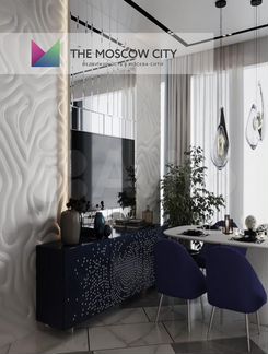 2-к апартаменты, 82 м², 54/77 эт.