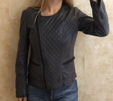 Куртка кожаная Massimo Dutti