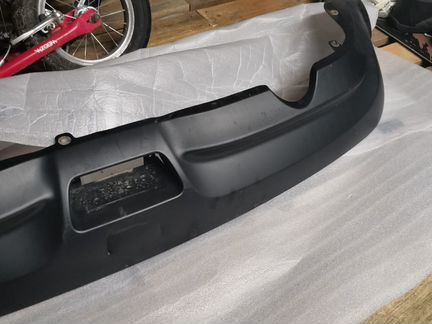 Задний фартук бампера Ниссан Жук