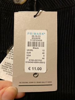 Юбка вельветовая новая