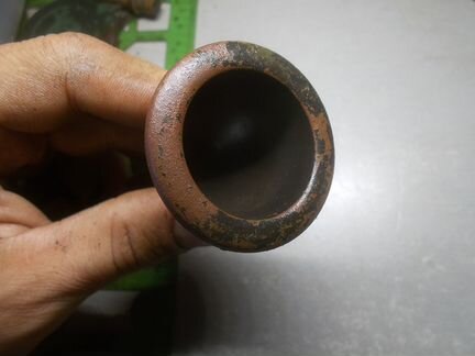 1812 год Мундштук полковой трубы Огромный