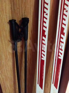 Комплект (лыжи, палки, крепления и ботинки) СССР