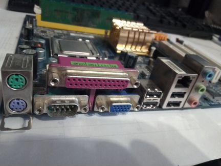 Материнская плата gigabyte GA-8I945gzme-RH