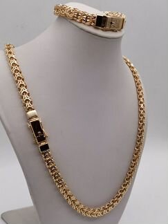 Золотая цепь и золотой браслет