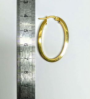 Золотые серьги