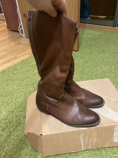 Сапоги кожаные Tomaris