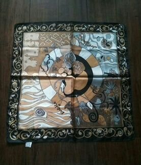 Платки шелковые натуральный шелк