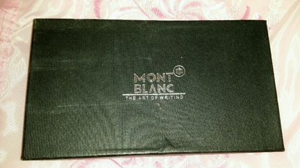 Портмоне новый мужской Mont Blank из экокожи