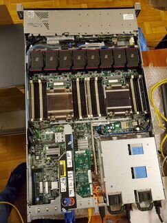 Сервер hpe dl360p gen8 12 ядер 24 потока 32Gb