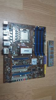 Материнская плата MSI X58 PRO + процессор I7-920