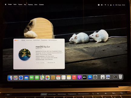 Macbook pro 13 retina 2017 SSD1T/16g/i7 Touch Bar