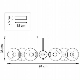 Потолочная люстра Lightstar Beta