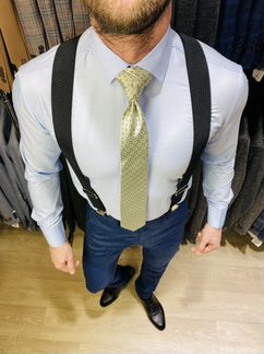 Мужской праздничный костюм клетка рубашка