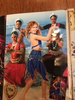 Восточный костюм для танцев или игр для девочки